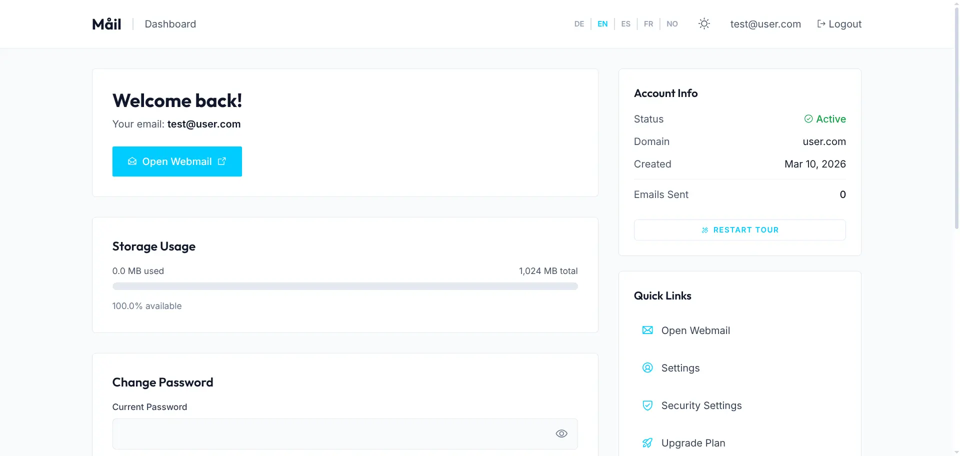 User Interface